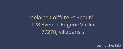 Melaine Coiffure Et Beauté