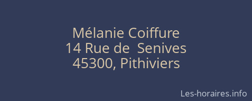 Mélanie Coiffure