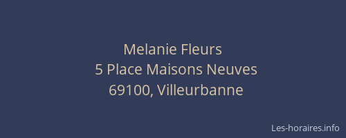 Melanie Fleurs