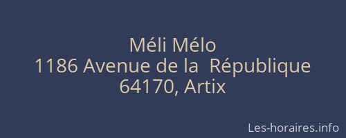 Méli Mélo