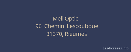 Meli Optic