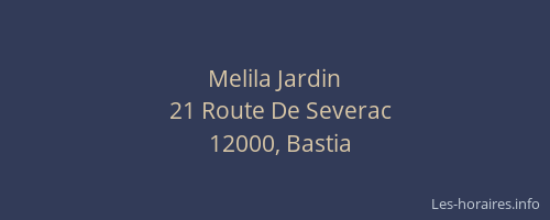 Melila Jardin