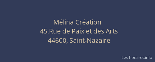 Mélina Création