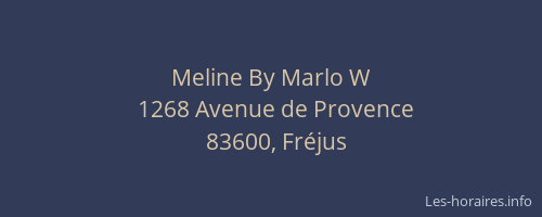 Meline By Marlo W