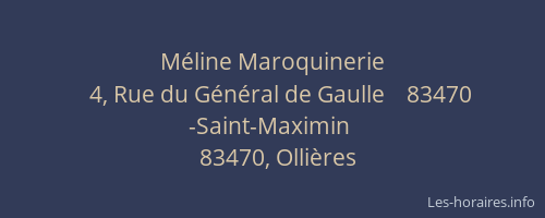 Méline Maroquinerie