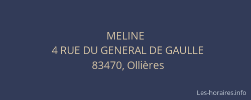 MELINE