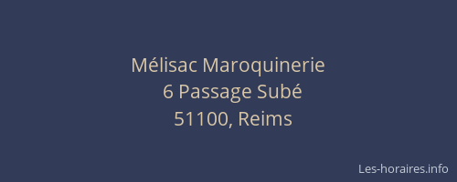 Mélisac Maroquinerie