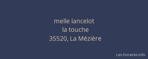 melle lancelot