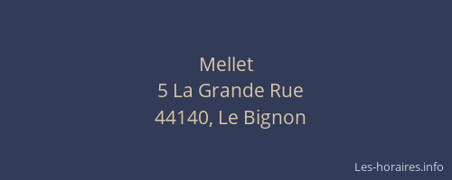 Mellet