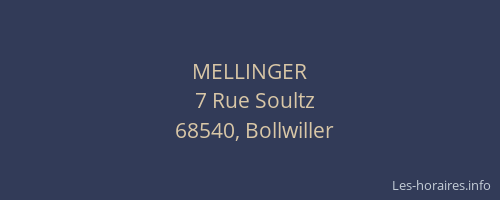 MELLINGER