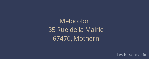 Melocolor