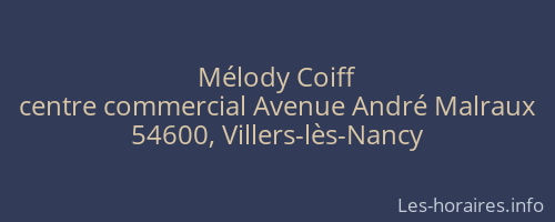 Mélody Coiff