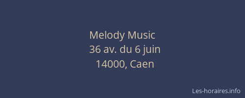 Melody Music