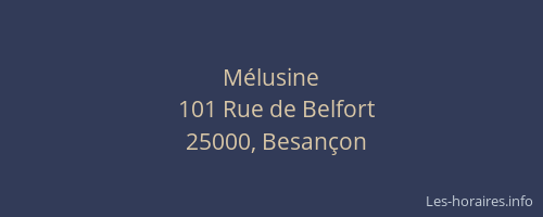 Mélusine