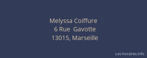 Melyssa Coiffure