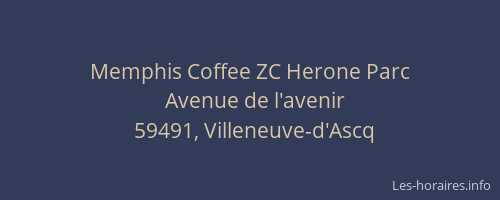 Memphis Coffee ZC Herone Parc