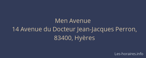 Men Avenue