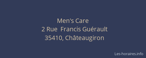 Men's Care