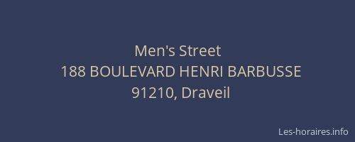 Men's Street