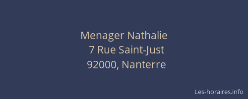 Menager Nathalie