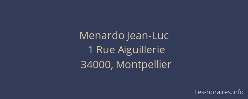 Menardo Jean-Luc
