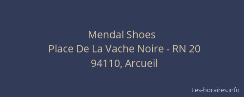 Mendal Shoes