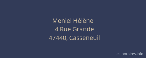 Meniel Hélène