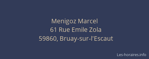 Menigoz Marcel