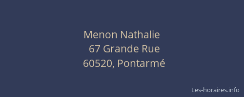 Menon Nathalie