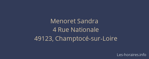 Menoret Sandra