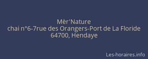 Mèr'Nature