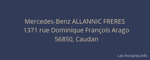 Mercedes-Benz ALLANNIC FRERES