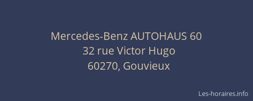 Mercedes-Benz AUTOHAUS 60