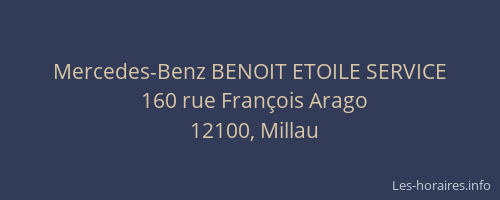 Mercedes-Benz BENOIT ETOILE SERVICE