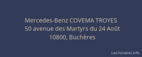 Mercedes-Benz COVEMA TROYES