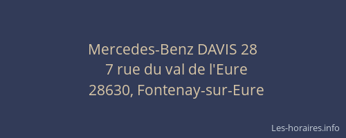 Mercedes-Benz DAVIS 28