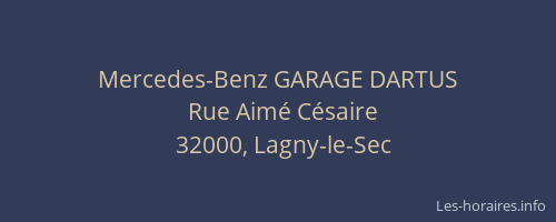 Mercedes-Benz GARAGE DARTUS