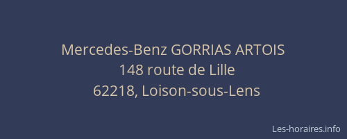 Mercedes-Benz GORRIAS ARTOIS