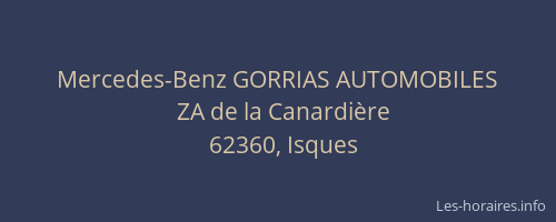 Mercedes-Benz GORRIAS AUTOMOBILES