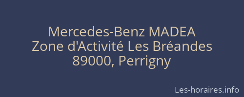 Mercedes-Benz MADEA