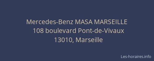 Mercedes-Benz MASA MARSEILLE
