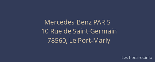 Mercedes-Benz PARIS