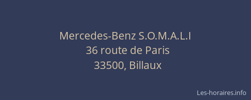 Mercedes-Benz S.O.M.A.L.I