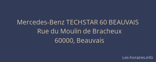 Mercedes-Benz TECHSTAR 60 BEAUVAIS