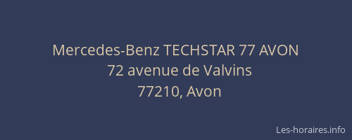 Mercedes-Benz TECHSTAR 77 AVON