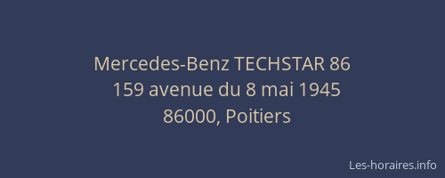 Mercedes-Benz TECHSTAR 86