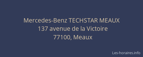 Mercedes-Benz TECHSTAR MEAUX