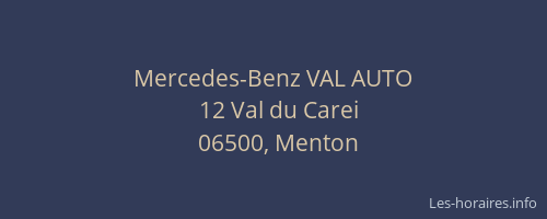 Mercedes-Benz VAL AUTO