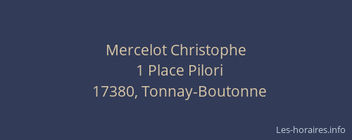 Mercelot Christophe