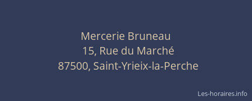 Mercerie Bruneau